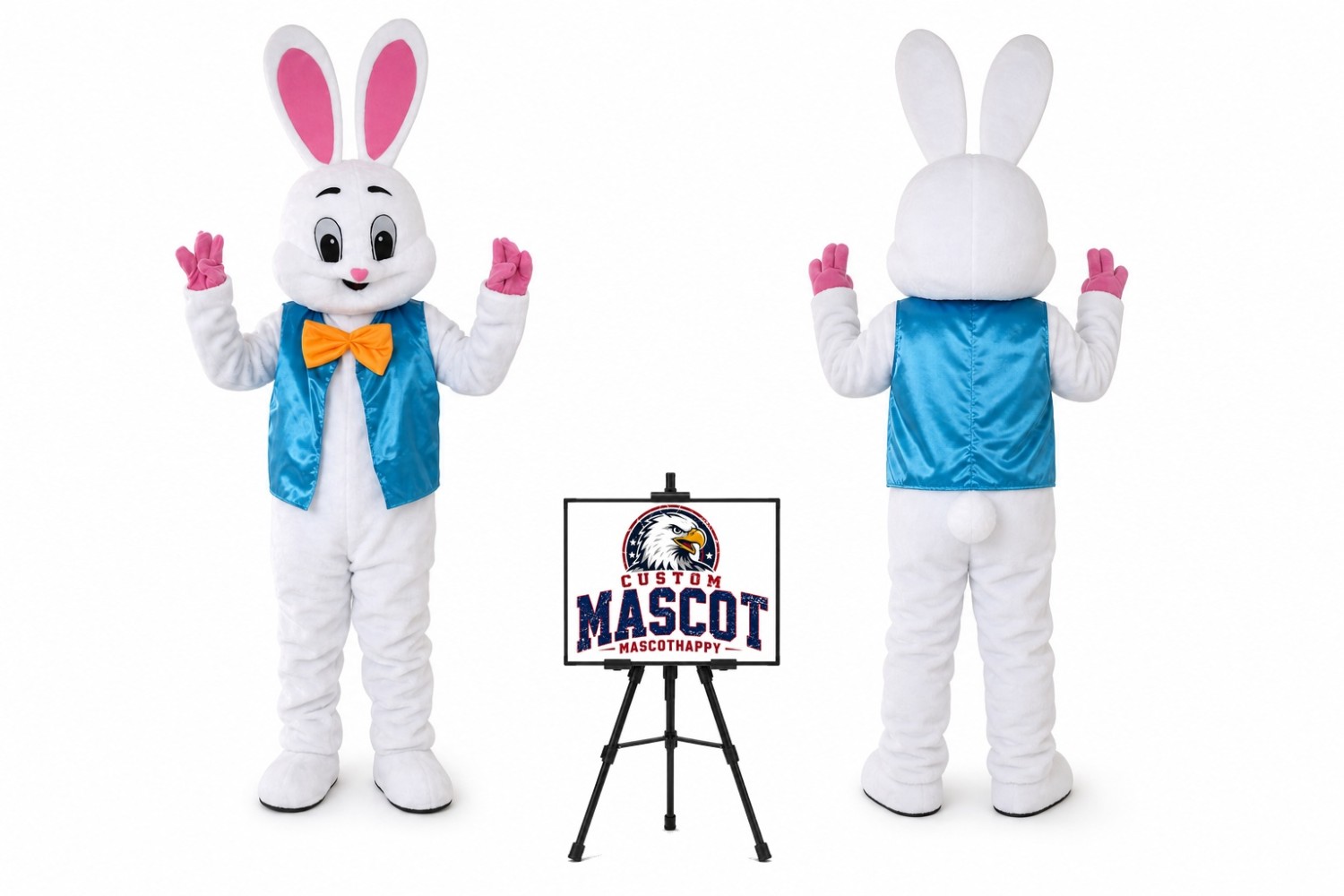 Easter Bunny Mascot Costume for Easter Events Easter Bunny Mascot Costume for Easter Events