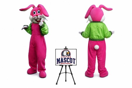 Easter Bunny Mascot Costume for Easter Events