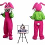 Easter Bunny Mascot Costume for Easter Events