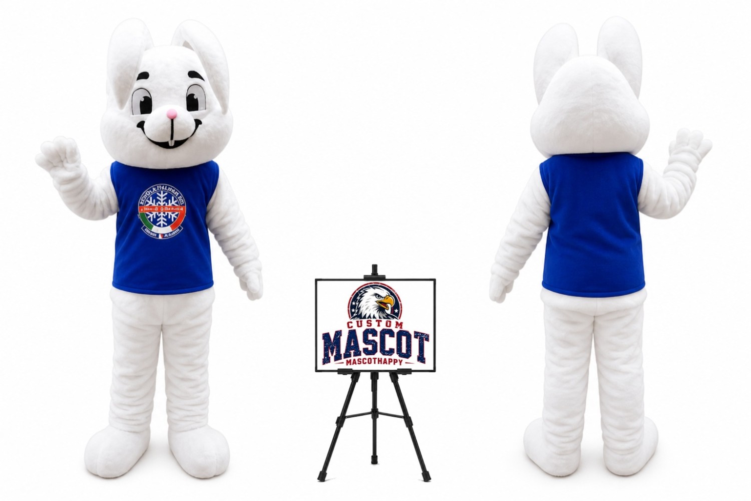 Easter Bunny Rabbit Mascot Costume for Easter Events Easter Bunny Rabbit Mascot Costume for Easter Events