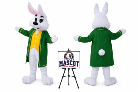 Easter Bunny Rabbit Mascot Costume for Easter Events