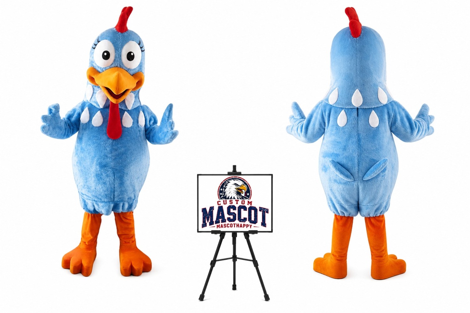 Easter Chicken Mascot Costume for Easter Events Easter Chicken Mascot Costume for Easter Events