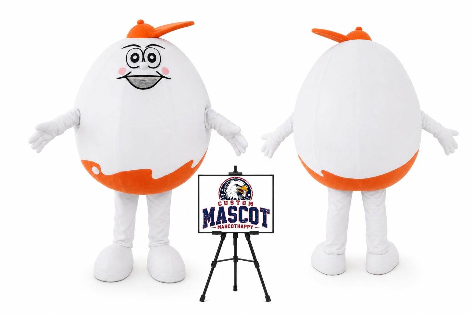Easter Egg Mascot Costume for Easter Events Easter Egg Mascot Costume for Easter Events