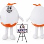 Easter Egg Mascot Costume for Easter Events
