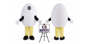 Easter Egg Mascot Costume for Easter Events Easter Egg Mascot Costume for Easter Events