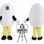 Easter Egg Mascot Costume for Easter Events