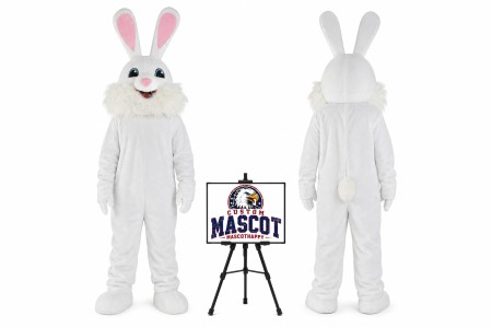 Easter Funny Bunny Mascot Costume for Easter Events