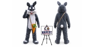 Easter Funny Bunny Rabbit Mascot Costume for Easter Events Easter Funny Bunny Rabbit Mascot Costume for Easter Events