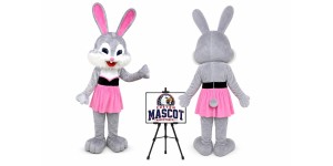 Easter Funny Bunny Rabbit Mascot Costume for Easter Events Easter Funny Bunny Rabbit Mascot Costume for Easter Events