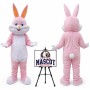 Easter Rabbit Bunny Mascot Costume for Easter Events