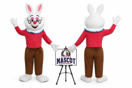 Easter Rabbit Bunny Mascot Costume for Easter Events