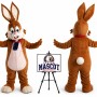 Easter Rabbit Bunny Mascot Costume for Easter Events