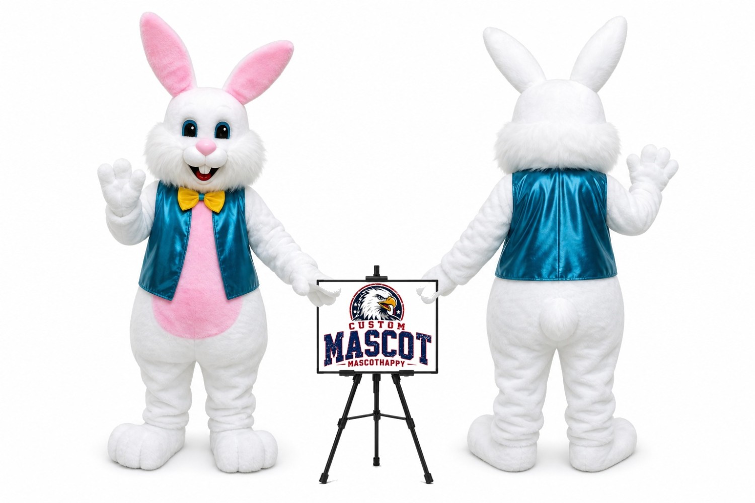 Easter Rabbit Bunny Mascot Costume for Easter Events Easter Rabbit Bunny Mascot Costume for Easter Events