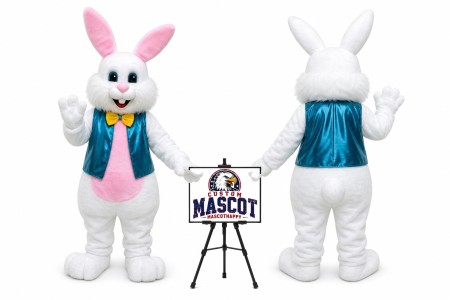 Easter Rabbit Bunny Mascot Costume for Easter Events