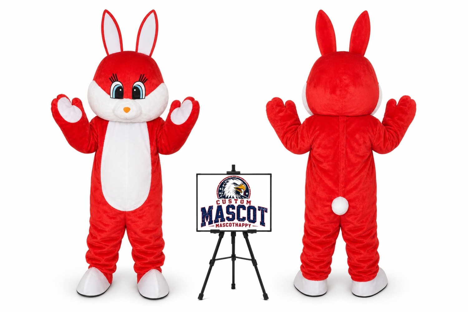 Easter Rabbit Bunny Mascot Costume for Easter Events Easter Rabbit Bunny Mascot Costume for Easter Events
