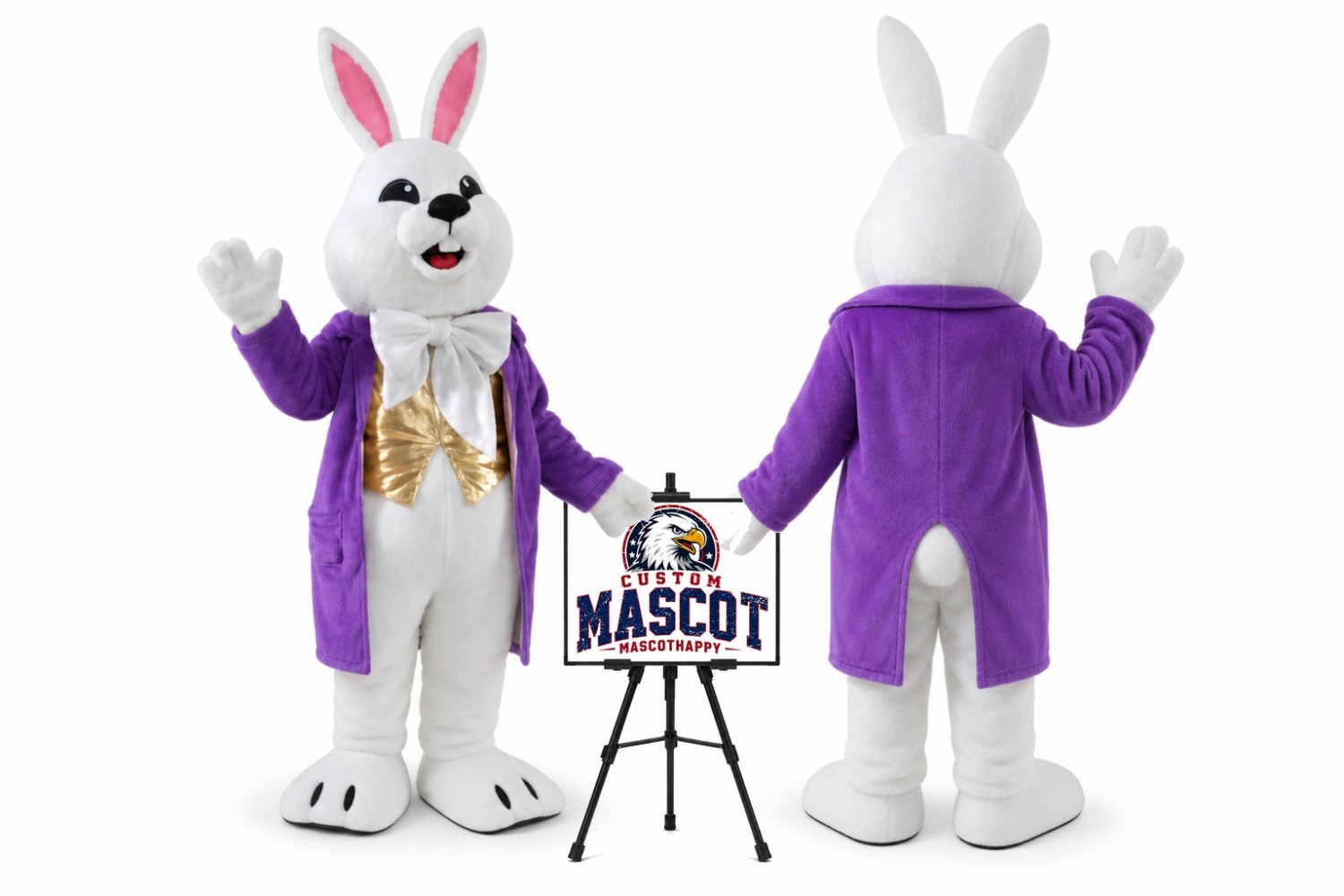 Easter Bunny Rabbit Mascot Costume for Easter Events Easter Bunny Rabbit Mascot Costume for Easter Events