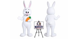 Easter Rabbit Bunny Mascot Costume for Easter Events