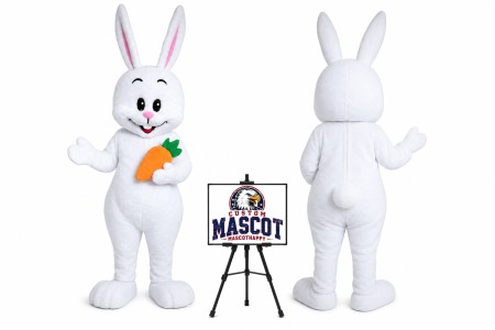 Easter Rabbit Bunny Mascot Costume for Easter Events