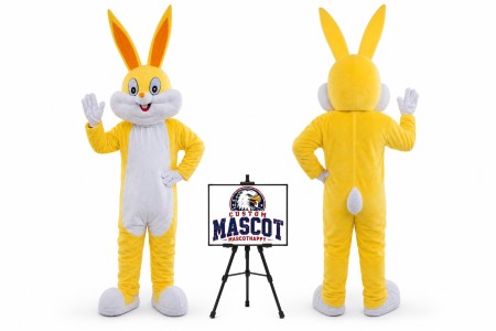 Easter Rabbit Bunny Mascot Costume for Easter Events