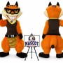 Ebullient Squirrel Mascot Costume
