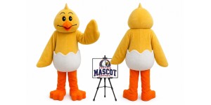 Egg Chick Easter Mascot Costume for Easter Events Egg Chick Easter Mascot Costume for Easter Events