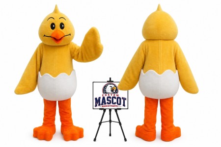 Egg Chick Easter Mascot Costume for Easter Events