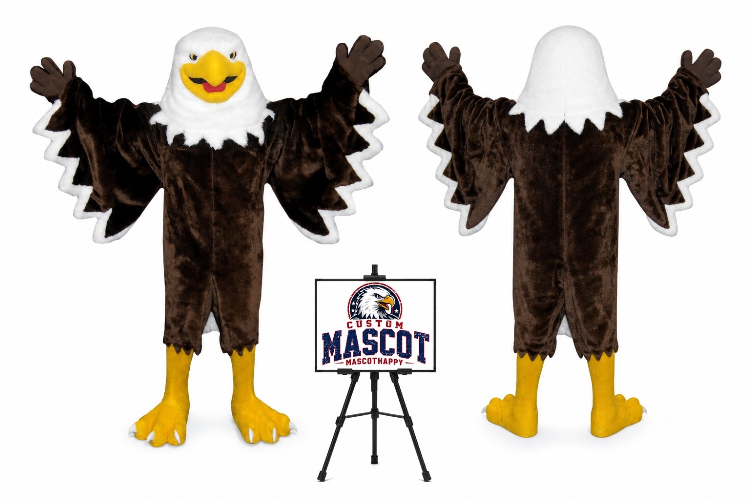 Ej Eagle Mascot Costume Ej Eagle Mascot Costume