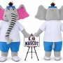 Elephant Mascot Costume