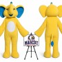 Elephant Mascot Costume