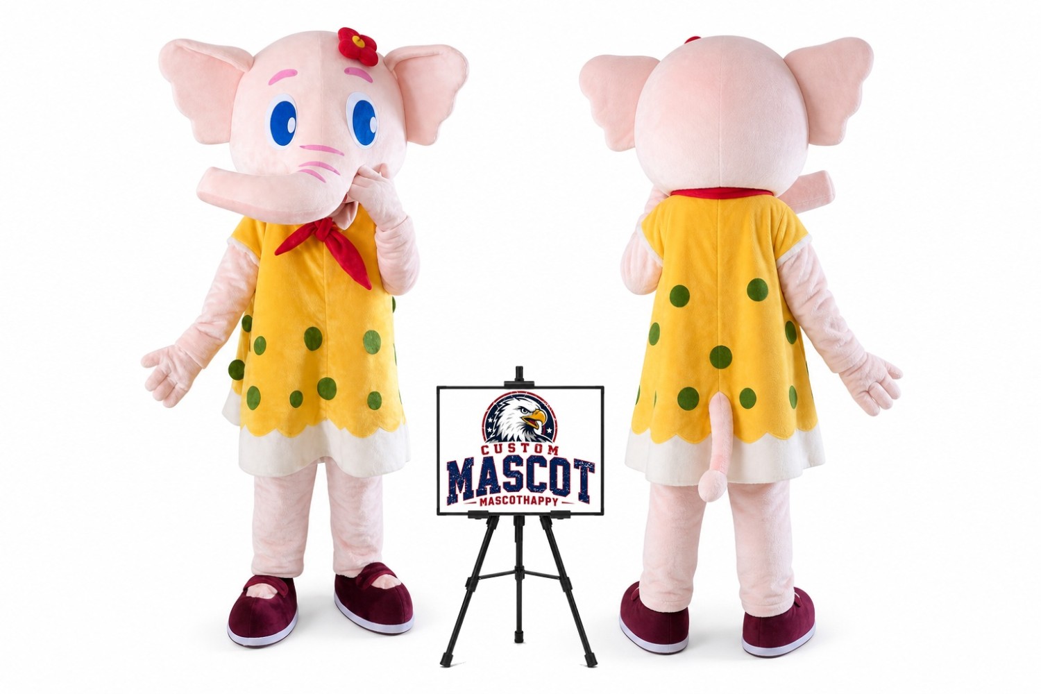 Elephant Mascot Costume Elephant Mascot Costume