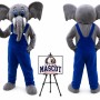 Elephant Mascot Costume