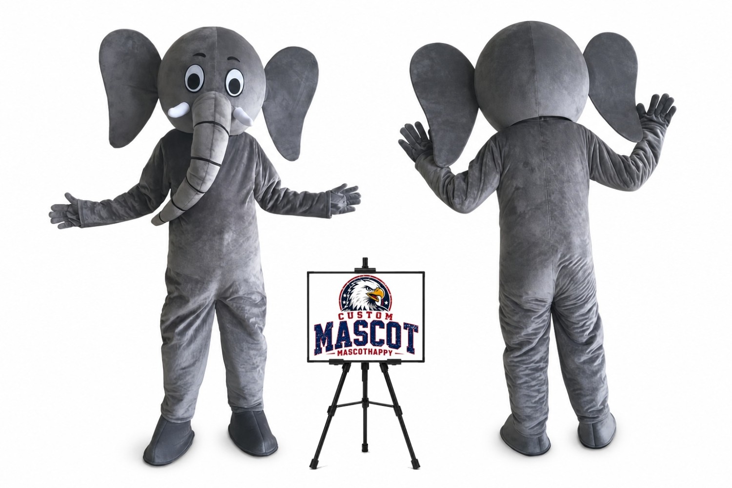 Elephant Mascot Costume Elephant Mascot Costume