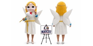 Elf Angel Mascot Costume