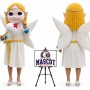 Elf Angel Mascot Costume
