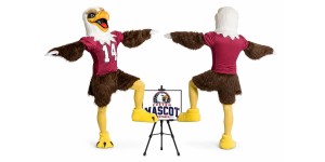 Elmo Eagle Mascot Costume Elmo Eagle Mascot Costume