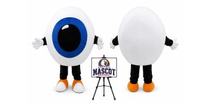 Eyeball Mascot Costume Eyeball Mascot Costume