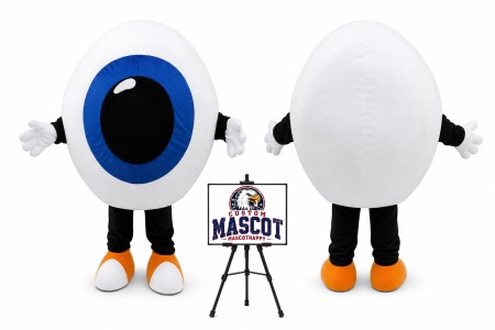 Eyeball Mascot Costume
