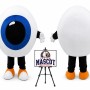 Eyeball Mascot Costume