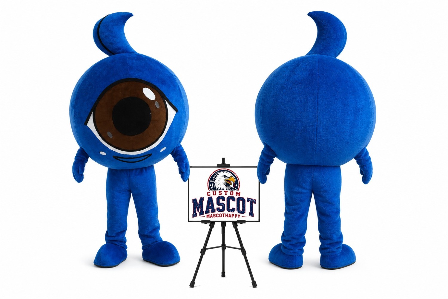 Eyes Baby Mascot Costume Eyes Baby Mascot Costume