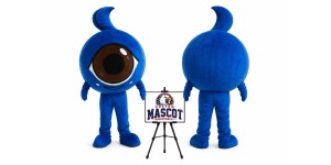 Eyes Baby Mascot Costume Eyes Baby Mascot Costume