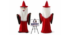 Fairy Cartoon Long Beard Old Man Mascot Costume Fairy Cartoon Long Beard Old Man Mascot Costume