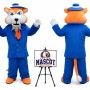 Fairy Tale Cartoon Plush Wolf Mascot Costume