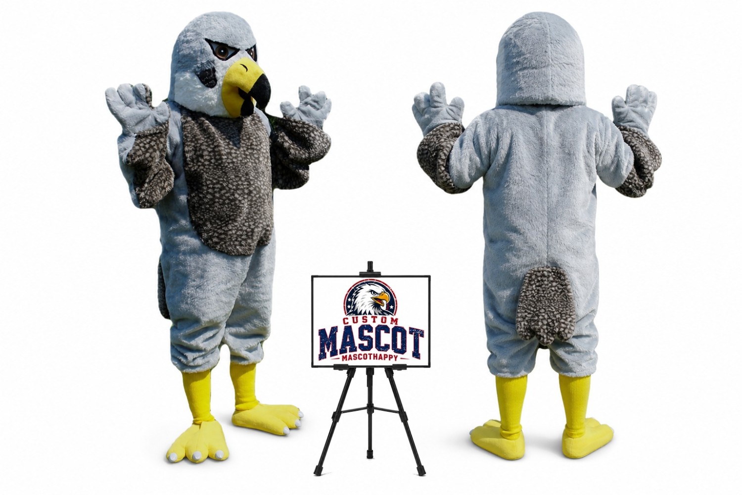 Falcon Eagle Mascot Costume Falcon Eagle Mascot Costume