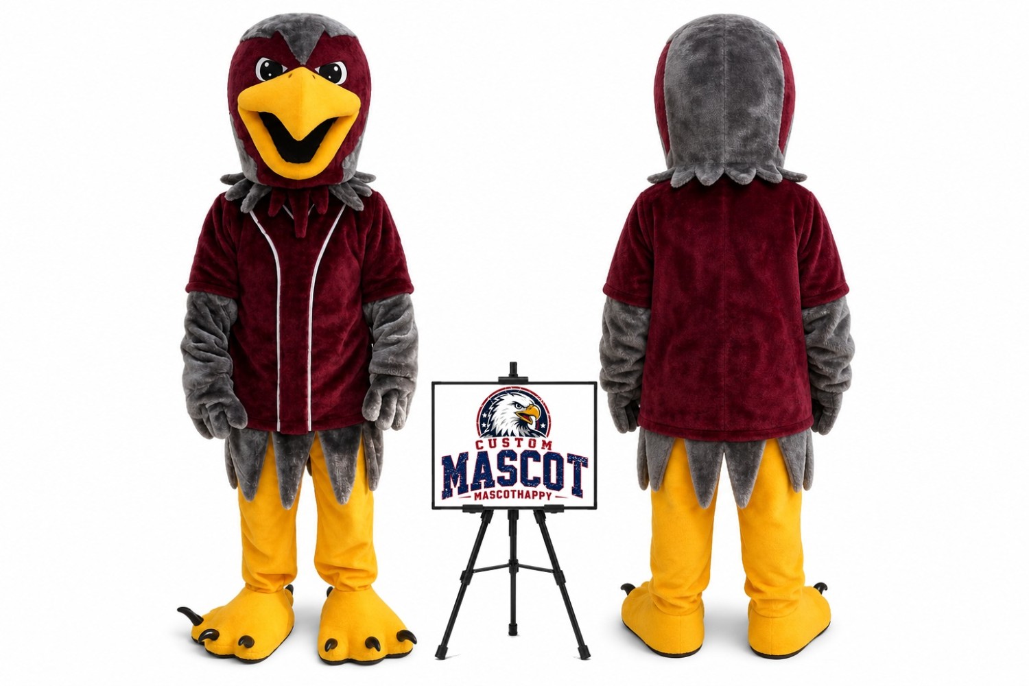 Falcon Hawk Eagle Mascot Costume
