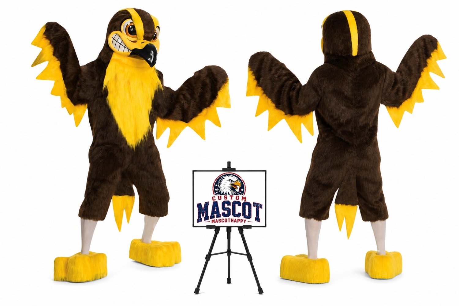 Falcon Mascot Costume Falcon Mascot Costume