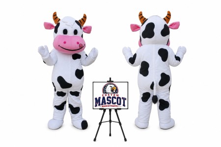 Farm Cow Mascot Costume