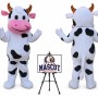 Farm Dairy Cow Mascot Costume