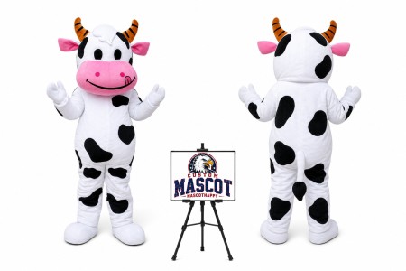 Farm Dairy Cow Mascot Costume