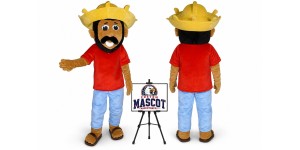 Farmer Mascot Costume Farmer Mascot Costume
