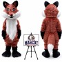 Fat Fox Mascot Costume